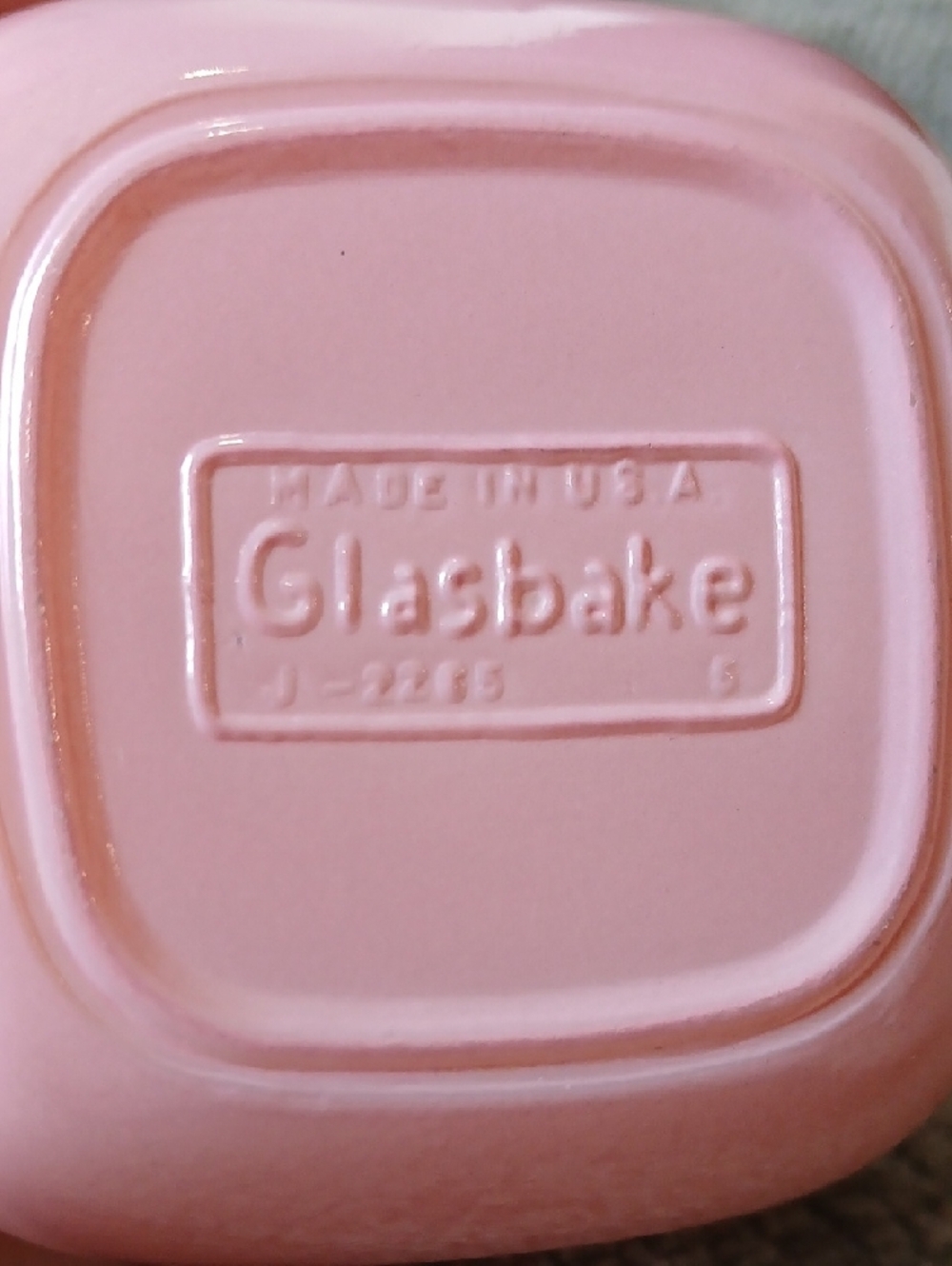 🌸Glassbake J2265 Square Mug Trio - Picture 2 of 10